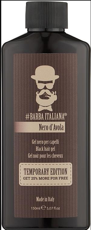 Купити Barba Italiana Avola - Чорний гель для волосся 120 мл Артикул: 000011609 Фото повноекранне №2