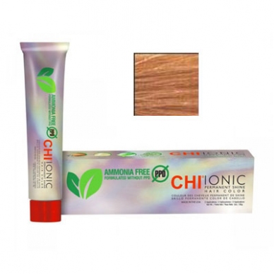 Купити CHI Ionic Permanent Shine Hair Color - Безаміачна фарба 90 мл 8CG - Мідно-золотий блонд Артикул: 000013254 Фото повноекранне №1
