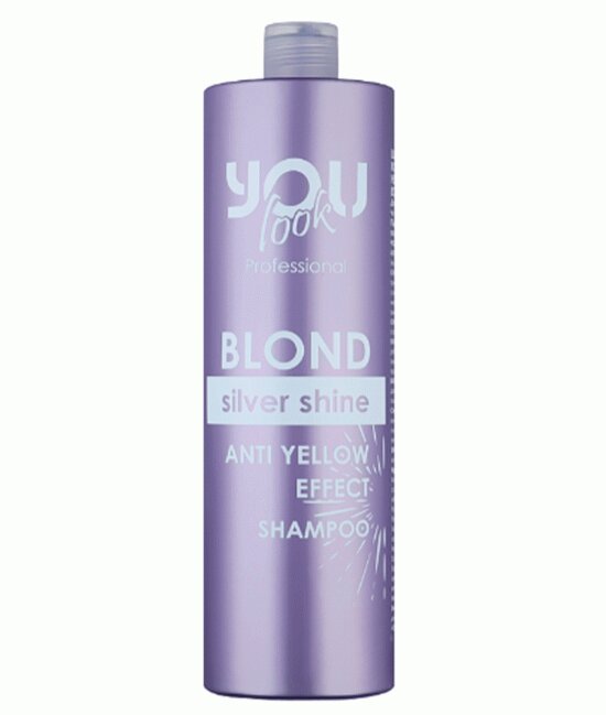 Купить You look Professional Silver Shine Shampoo - Шампунь от желтизны 1000 мл Артикул: 000014331 Фото на весь экран №1