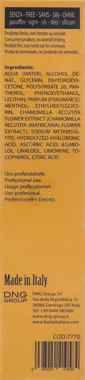 Купити Barba Italiana Virgilio - Спрей після гоління 75 мл Артикул: 000014046 Фото повноекранне №2