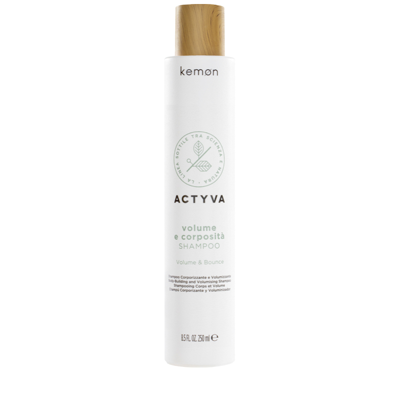 Купить Kemon Actyva Volume e Corposita Shampoo - Уплотняющий шампунь для тонких волос 250 мл Артикул: 000016485 Фото на весь экран №1