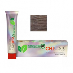 Купити CHI Ionic Permanent Shine Hair Color - Безаміачна фарба 90 мл 7A - Попелястий темний блонд Артикул: 000013065 Фото повноекранне №1