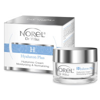 Купити Norel Hyaluron Plus Hyaluronic Cream Moisturizing and Balancing - Зволожуючий та нормалізуючий крем з гіалуроновою кислотою 50 мл Артикул: 000007997 Фото мініатюра № 1