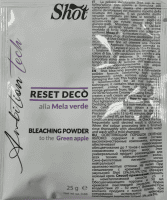 Купити Shot Ambition Tech Bleaching Powder - Пудра для волосся "Зелене яблуко" 25 г Артикул: 000013966 Фото мініатюра № 1