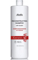 Купити Mirella Professional Reconstructing Shampoo - Відновлюючий шампунь з кератином 1000 мл Артикул: 000014982 Фото мініатюра № 1