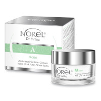Купити Norel Acne Anti-Imperfection Cream With LHA And Silver Ions - Антивіковий крем із гліколієвою кислотою 50 мл Артикул: 000007990 Фото мініатюра № 1