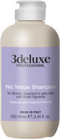 Купити 3DELUXE NO YELLOW SHAMPOO - Шампунь анти жовтизна 250 мл Артикул: 000007621 Фото мініатюра № 1