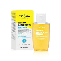 Купить Yellow Shimmer Hair And Body Oil Hydra Care - Масло для увлажнения волос и тела 100 мл Артикул: 000016262 Миниатюра фотографии № 1