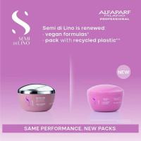 Купити Alfaparf Semi Di Lino Moisture Nutritive Mask - Маска для зволоження волосся 200 мл Артикул: 000006279 Фото мініатюра № 2