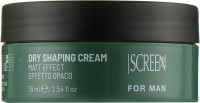 Купити Screen For Man Dry Shaping Cream Моделюючий крем із матовим ефектом середньої фіксації  75 мл Артикул: 000014770 Фото мініатюра № 1