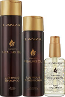Купити L'Anza Keratin Healing Oil Holiday Trio Box - Набір для краси та здоров'я волосся 91605A Артикул: 000015827 Фото мініатюра № 1