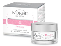 Купити Norel Sensitive Moisturizing Cream SPF 15 - Зволожувальний, захисний крем для чутливої шкіри з SPF 50 мл Артикул: 000007994 Фото мініатюра № 1