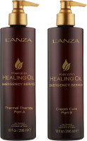 Купити L'anza Keratin Healing Oil Emergency Service Backbar Kit - Набір для відновлення волосся 29101 Артикул: 000013720 Фото мініатюра № 1