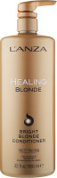 Купити L'anza Healing Blonde Bright Blonde Conditioner - Цілющий кондиціонер для натурального світлого та знебарвленого волосся 950 мл Артикул: 000014014 Фото мініатюра № 1