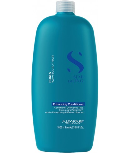 Купити Alfaparf Semi Di Lino Curls Enhancing Conditioner - Кондиціонер для кучерявого волосся 1000 мл Артикул: 000014889 Фото повноекранне №1
