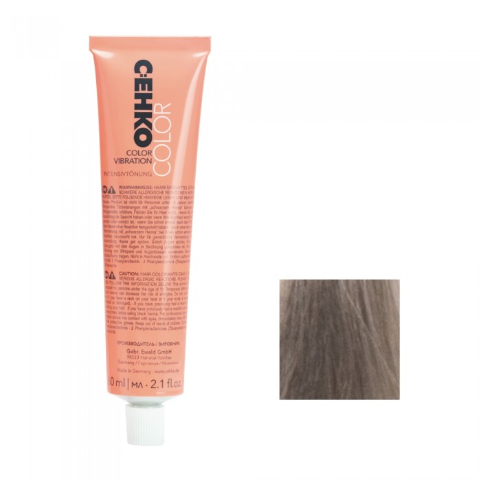 Купити C:EHKO Color Vibration - Крем тонуючий без аміаку з бджолиним воском та протеїном шовку 60 мл 10/80 - Ультра-світлий фіолетовий блондин Артикул: 000011564 Фото повноекранне №1