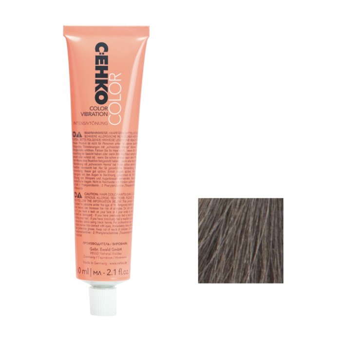 Купити C:EHKO Color Vibration - Крем тонуючий без аміаку з бджолиним воском та протеїном шовку 60 мл 5/0 - Світло-коричневий Артикул: 000011547 Фото повноекранне №1