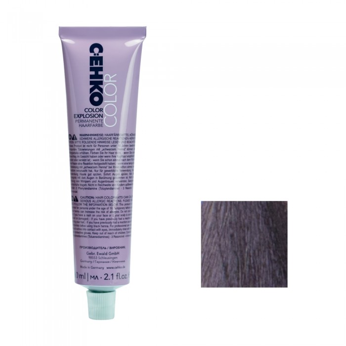 Купить C:EHKO Explosion Color - Крем-краска для волос 60 мл 1.1 - Сине-черный Артикул: 000011441 Фото на весь экран №1