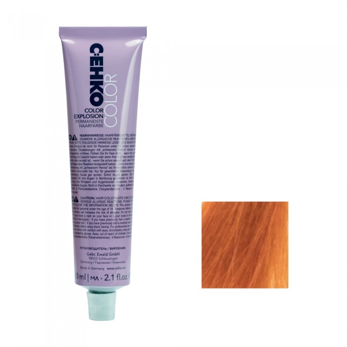 Купить C:EHKO Explosion Color - Крем-краска для волос 60 мл 7.43 - Светло-медный золотистый Артикул: 000011488 Фото на весь экран №1