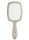 Janeke Superbrush - Гребінець для волосся Сіра з білим