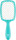 Janeke Superbrush - Расческа для волос Голубая с белым