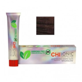 CHI Ionic Permanent Shine Hair Color - Безаміачна фарба 90 мл 5W - Теплий шатен