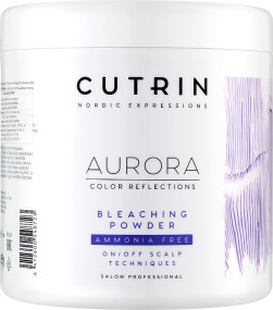 Cutrin Aurora Bleach Powder No Ammonia - Осветляющий порошок без запаха и аммиака 500 г