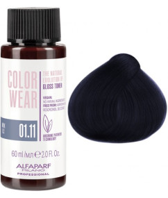 Alfaparf Color Wear Liquid Тонуюча рідка фарба 01.11 Синій чорний