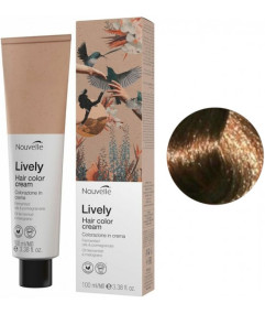 Nouvelle LIVELY Hair Color Крем-фарба для волосся без аміаку 8 Світлий блондин натуральний