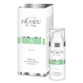 Norel Acne Acne Mattifying And Normalizing Emulsion - Матуюча емульсія для жирної шкіри 50 мл