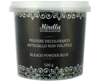 Mirella Rpofesisonal - Освітлювальна пудра антижовта (блакитна) БАНКА 500гр