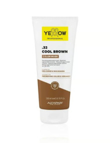 Yellow Color Care - Тонуюча кольорова маска Cool brown.32