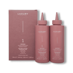 Green Light Mossa Waving System Hair №1 - Лосьйон для завивки + нейтралізатор для фарбованого волосся 90 + 100 мл