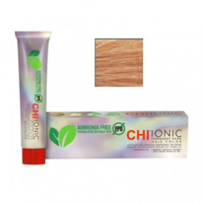 CHI Ionic Permanent Shine Hair Color - Безаммиачная краска 90 мл 50-9R - Светлый блонд