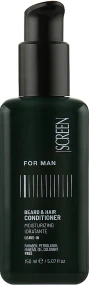Screen For Man Beard & Hair Conditioner Незмивний кондиціонер для волосся і бороди 150 мл