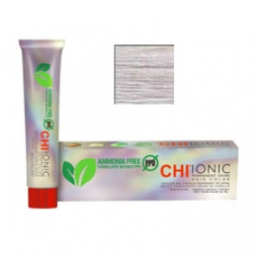 CHI Ionic Permanent Shine Hair Color - Безаміачна фарба 90 мл UL-12A - Ультра світлий попелястий блонд