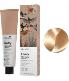 Nouvelle LIVELY Hair Color Крем-краска для волос без аммиака 900 Ультра светлый блондин натуральный