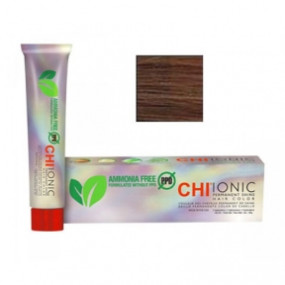 CHI Ionic Permanent Shine Hair Color - Безаммиачная краска 90 мл 50-6W - Светлый шатен