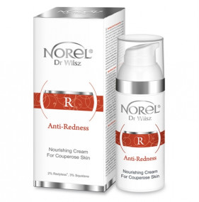 Norel Anti-Redness Nourishing Cream For Couperose Skin - Поживний крем для шкіри з куперозом 50 мл