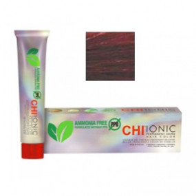 CHI Ionic Permanent Shine Hair Color - Безаміачна фарба 90 мл 4C - Мідний темний шатен