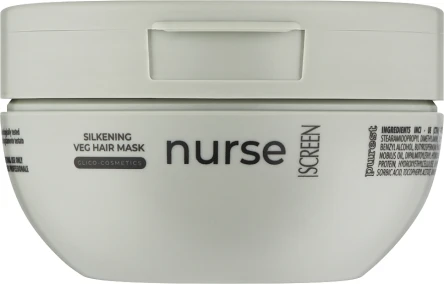 Screen Purest Nurse Silkening Veg Hair Mask Інтенсивна маска для шовковистості волосся 200 мл