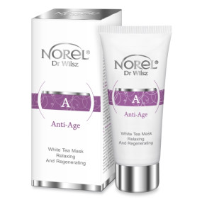 Norel Anti-Age Relaxing And Regenerating White Tea Mask - Восстанавливающая кремовая маска с белым чаем 100 мл