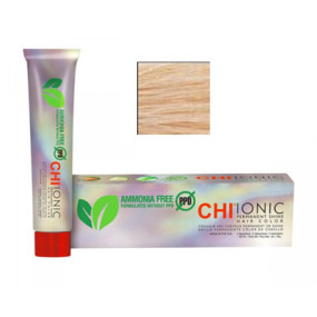 CHI Ionic Permanent Shine Hair Color - Безаммиачная краска 90 мл 9G - Золотой светлый блонд