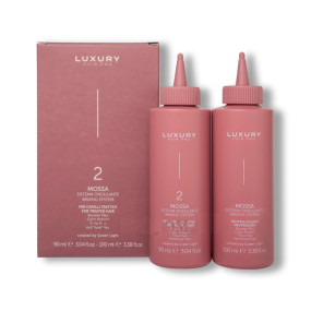 Green Light Mossa Waving System Hair №2 - Лосьйон для завивки + нейтралізатор для пошкоджених і пофарбованих 90 + 100 мл
