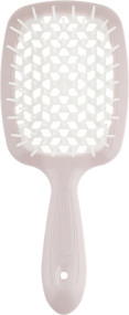 Janeke Superbrush - Гребінець для волосся Пудрова з білим