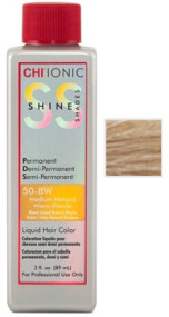 CHI Ionic Shine Shades Liquid Color - Безаміачна фарба 89 мл 50-8W - Блонд