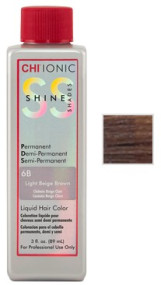 CHI Ionic Shine Shades Liquid Color - Безаміачна фарба 89 мл 6B - Бежевий світлий шатен