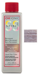CHI Ionic Shine Shades Liquid Color - Безаміачна фарба 89 мл 7I - Ірисовий темний блонд