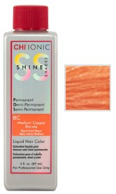 CHI Ionic Shine Shades Liquid Color - Безаміачна фарба 89 мл 8C - Мідний блонд