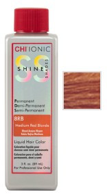 CHI Ionic Shine Shades Liquid Color - Безаміачна фарба 89 мл 8RB - Червоний блонд